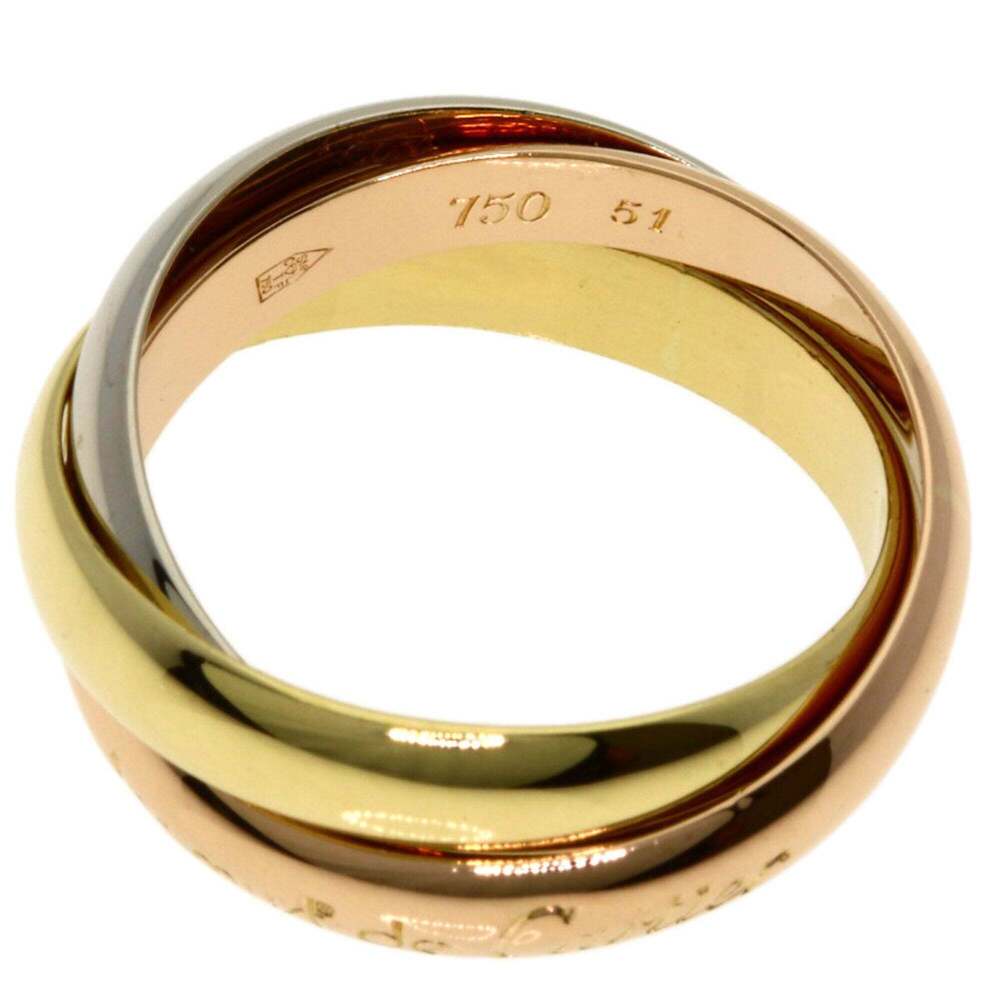 CARTIER 18k Gold Trinity Ring #51 - Picture 3 of 7